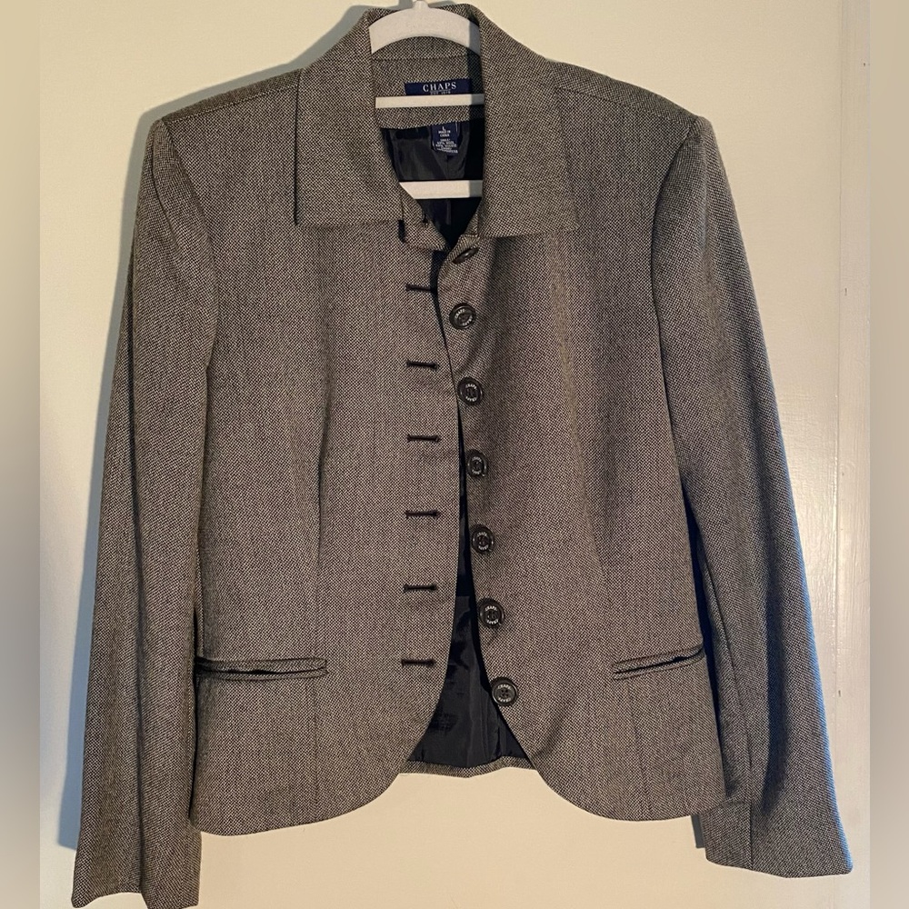 Wool business blazer